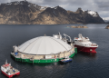 La unidad Storbåtsegga, tras superar exitosas pruebas de funcionalidad en sus sistemas críticos, recibió este 23 de abril sus primeros salmones Atlántico para iniciar la fase de validación biológica en Vesterålen. Foto: Nordlaks.