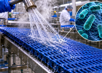 Agua caliente vence a la desinfección química: ¿cómo eliminar Listeria persistente en plantas de alimentos?