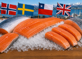 ¿Cómo compiten Chile y Europa en el mercado global del salmón?