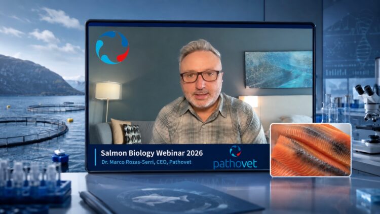 Salmon Biology Webinar 2026: Cómo la ciencia de frontera busca resolver el rezago, la melanosis y el síndrome cardiorrenal en terreno