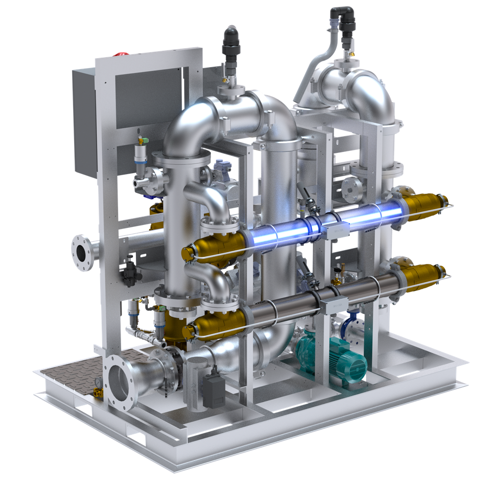 Sistemas de tratamiento y desinfección de agua de BIO-UV para proyectos acuícolas
