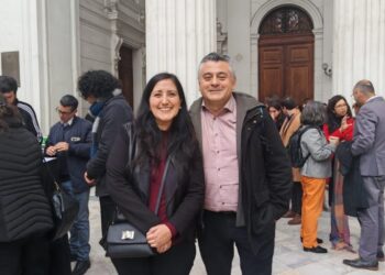 Montserrat Aldunate y Sergio Contreras, investigadores UCSC que aportaron a informes científicos sobre cambio climático