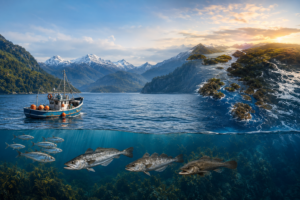 Cambio climático reconfigura los fiordos patagónicos: anticipan desplazamiento de especies clave para la pesca y la planificación marina