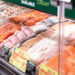 Supermercados con productos del mar.