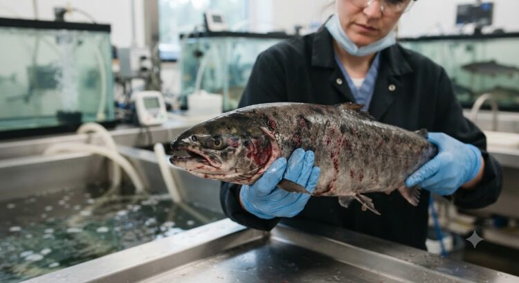 Modelo científico revela cuándo y dónde el virus ISA podría representar un mayor riesgo para el salmón silvestre