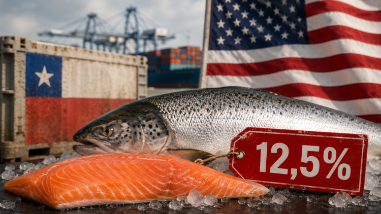 Consejo del Salmón respalda estrategia para revertir arancel de 12,5% en Estados Unidos.