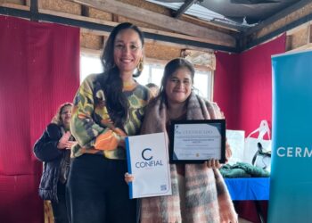 Cermaq y Skretting abren oportunidades para mujeres de Calbuco. Foto: Skretting
