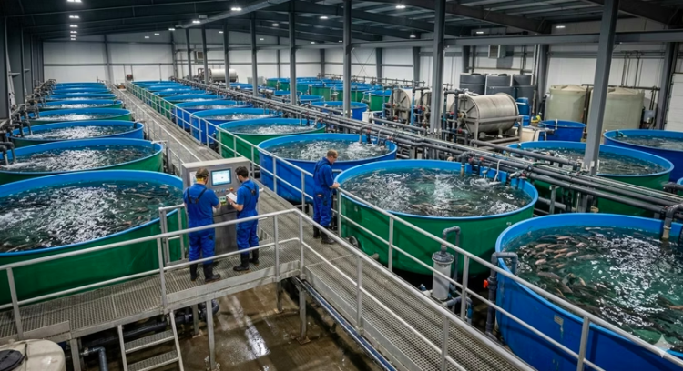 Tecnología irlandesa de generación de oxígeno de alta pureza para acuicultura