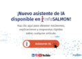Captura de la interfaz web de InfoSALMON mostrando la nueva herramienta de asistente de inteligencia artificial para lecturas.