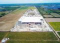 Instalaciones en tierra del proyecto de cultivo de salmón Bluehouse de Atlantic Sapphire en Homestead Florida.