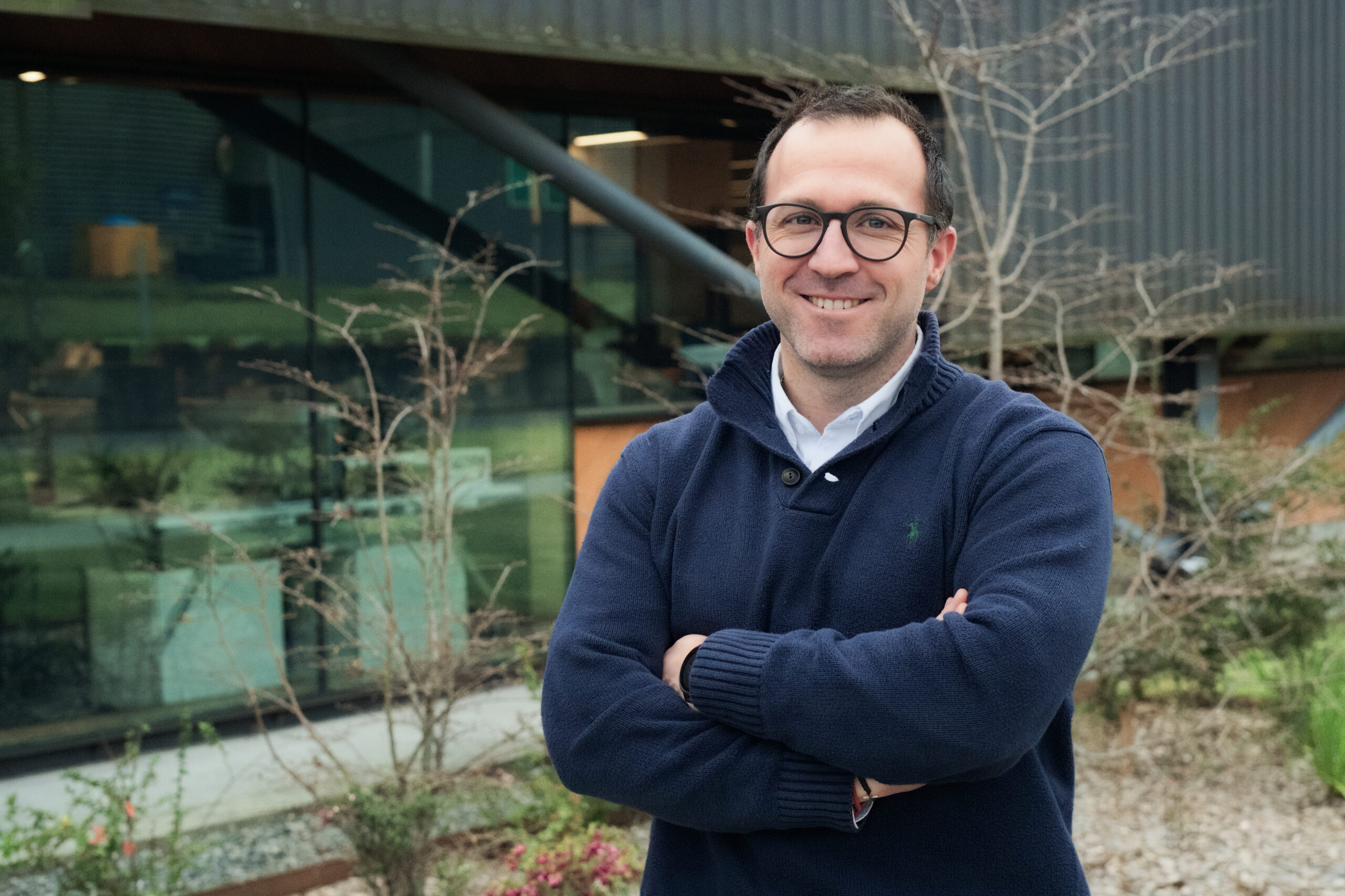 Fernando Pérez, Gerente Comercial de Multi X, durante la entrevista con InfoSALMON