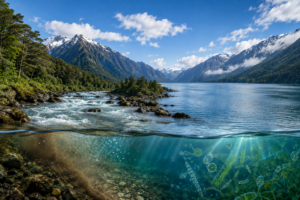 Ríos de la Patagonia aportan nueva línea base para entender la calidad del agua y su impacto en la salmonicultura