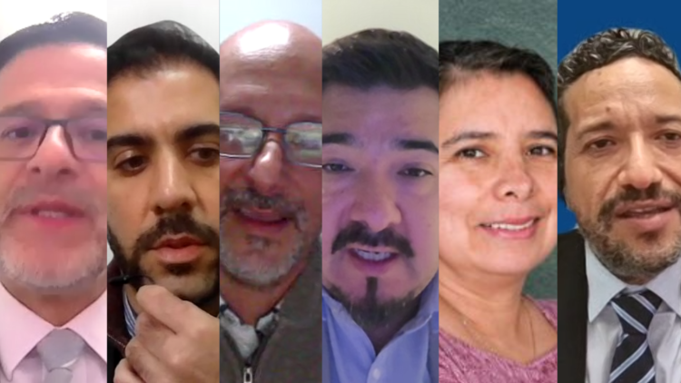 Expositores del webinar “Regulación de la Edición Génica: Experiencias Internacionales y Desafíos para Chile”.
