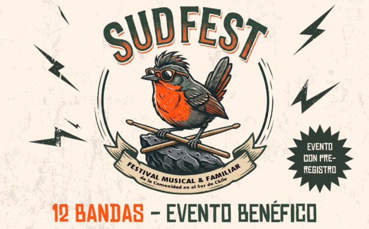 SudFest 2026 moviliza a la industria acuícola con rock y una inédita campaña solidaria en Puerto Montt.