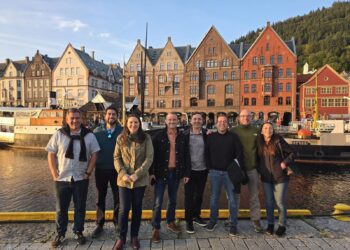 Delegación del Vaxxinova Tech Tour 2026 en Bergen, Noruega