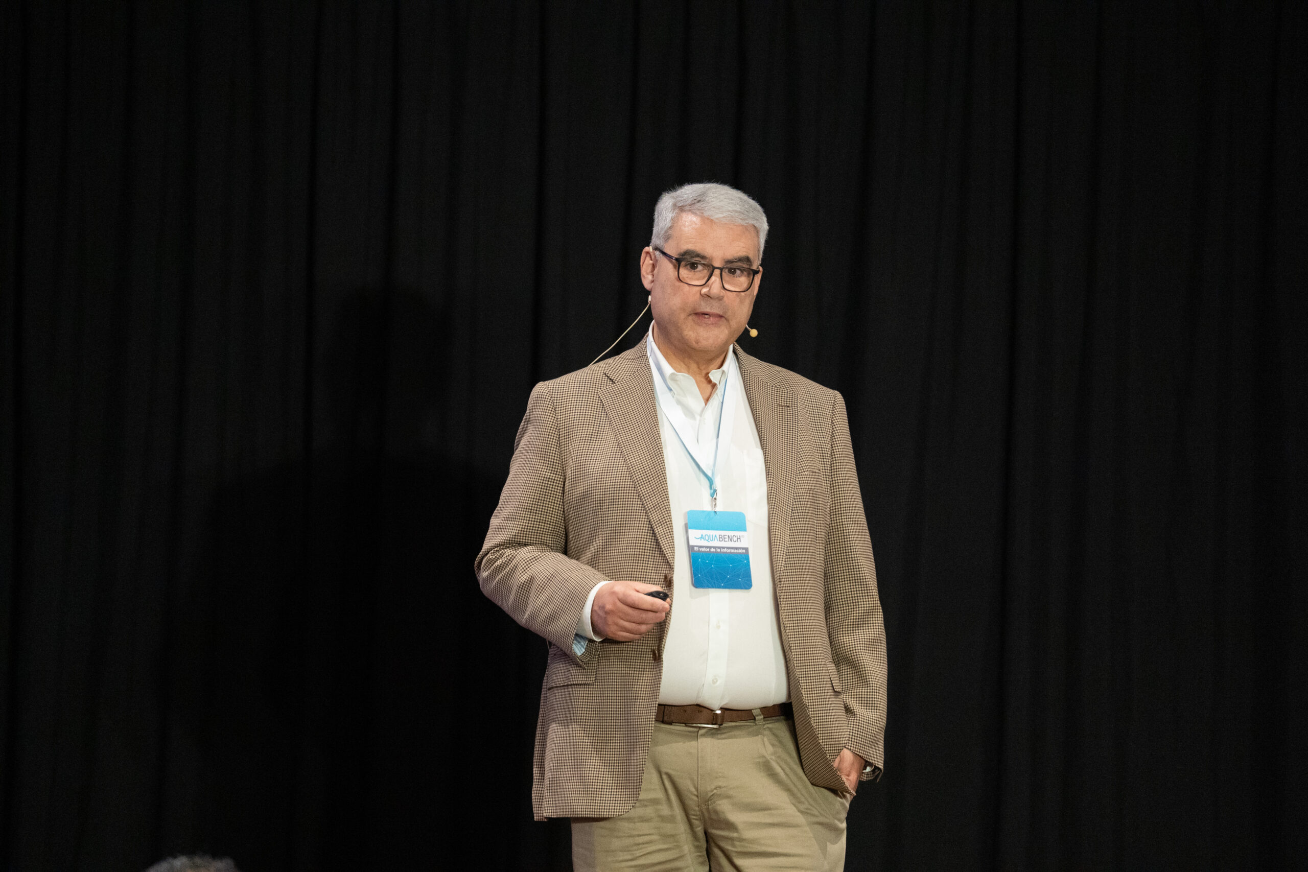 Rodrigo Cancino, gerente de Planta de La Portada, abordó las capacidades de extracción, transporte y procesamiento de mortalidades durante el seminario “Preparándonos para El Niño 2026/2027”.