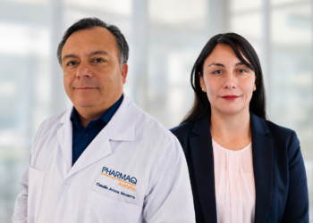 Claudio Arcos de Pharmaq y Dra. Paulina López de AquaGen, serán parte de Pacific Silver 2026, instancia que reunirá conocimiento técnico y estratégico para abordar el presente y futuro del salmón coho en Chile. Foto: Salmofood