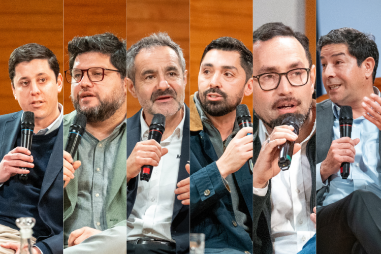 Representantes de las seis empresas que integran el Consejo del Salmón participaron en el conversatorio “Sostenibilidad: proyección de la salmonicultura del futuro”, realizado en la Universidad San Sebastián.