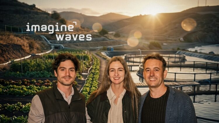 Presentación del fondo de inversión Imagine Waves para startups de acuicultura, agricultura y cambio climático en Chile.