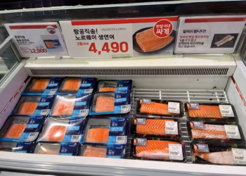 Precio del salmón noruego sube 20,7% interanual. Foto: Norwegian Seafood Council