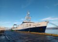 Buque Antarctic Endeavour de Pesca Chile utilizado para la captura de krill antártico.