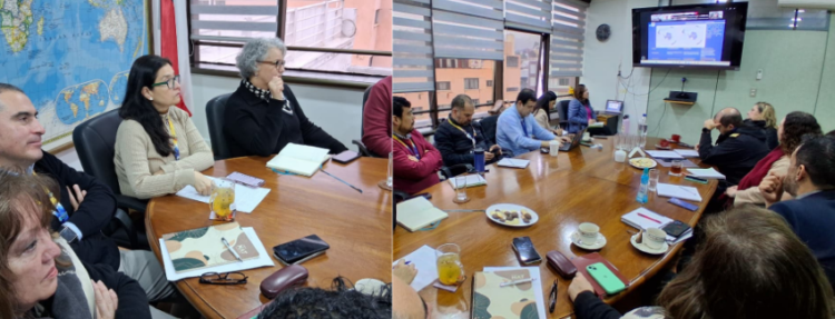 Reunión de coordinación público-privado