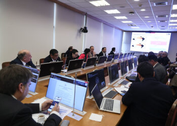 Participantes en la Comisión de Pesca de la Cámara durante la sesión sobre los posibles efectos de El Niño, el 23 de septiembre de 2026.