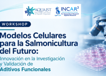 Banner del workshop Modelos Celulares para la Salmonicultura del Futuro