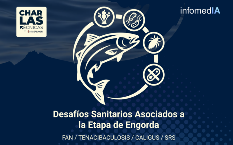 Programa oficial del ciclo de Charlas Técnicas de InfoSALMON sobre desafíos sanitarios en engorda