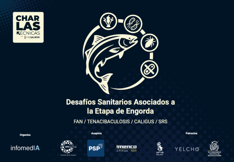 Jornada técnica Desafíos sanitarios en etapa engorda organizada por InfoSALMON en Puerto Montt.