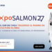 Afiche oficial de ExpoSALMON 27 congreso y feria internacional de proveedores en Puerto Montt