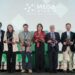 Panelistas del primer conversatorio de la cumbre El Salmón Potencia Económica de Chile en Deloitte Santiago.