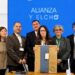 Reunión en Santiago entre el director nacional del SAG, Domingo Rojas, y representantes de la Alianza Yelcho.