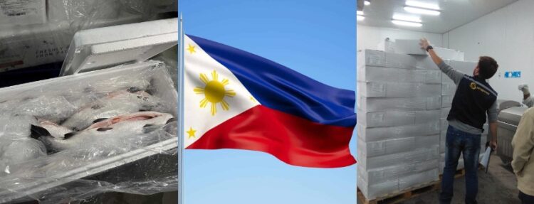 Productos del mar y fiscalización de exportaciones pesqueras y acuícolas a Filipinas