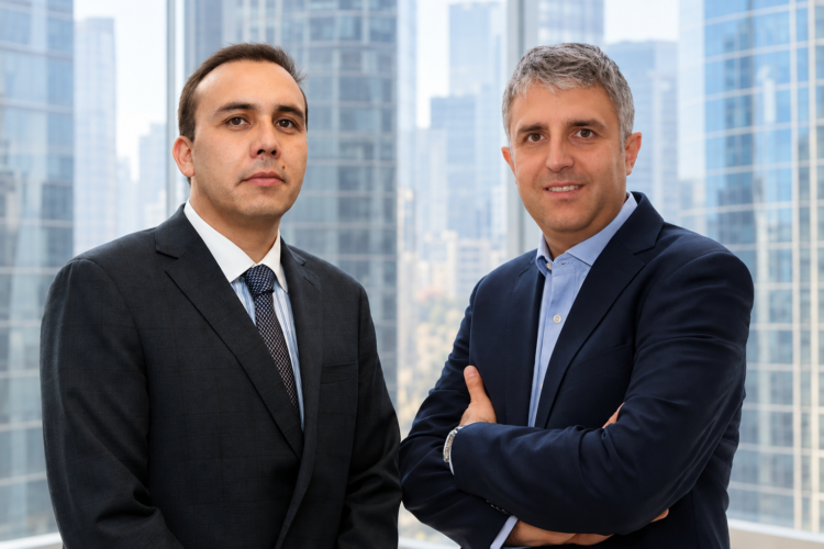 Manuel Gálvez, Socio Líder del sector Acuícola en Deloitte y Felipe Santelices, Socio Líder de Aquanima en Deloitte Chile. Foto: Deloitte