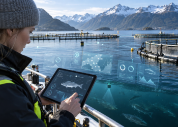 La inteligencia artificial avanza en salmonicultura, salud de peces y monitoreo oceánico, pero expertos advierten que el juicio humano sigue siendo clave.