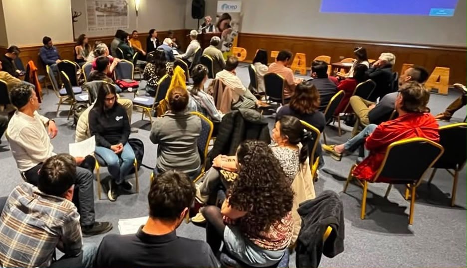 Representantes de AquaChile en las jornadas del CIEP en Coyhaique