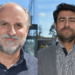 Felipe Reyes López y Hans Kossmann en el módulo de caligidosis del seminario técnico de InfoSALMON