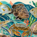 Collage de especies acuícolas del Concurso de Genética para Especies Emergentes 2026