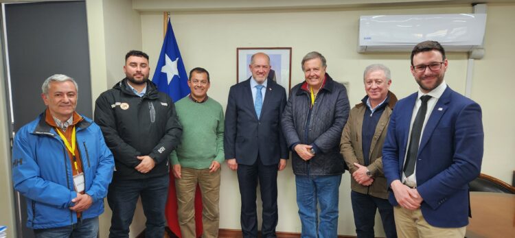 Gira gremial de SalmonChile en La Araucanía con su presidente, Patricio Melero