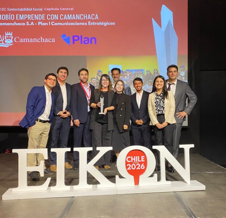 Biobío Emprende con Camanchaca, segundo lugar en los Premios Eikon 2026