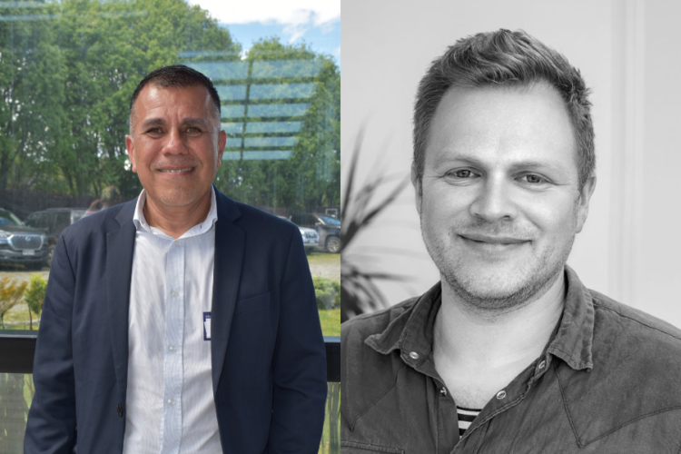 Rubén Avendaño-Herrera y Helge-André Erikstad en el módulo de tenacibaculosis de InfoSALMON